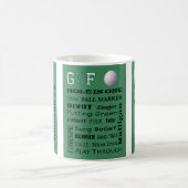 GOLF-Terminologie Kaffeetasse (Mittel)