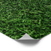 Golf-Text Ich bin Golf-Coach  Poster (Ecke)