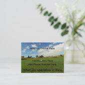 Golf, The Game, Chubby Business Cards (100), Pack Visitenkarte (Stehend Vorderseite)