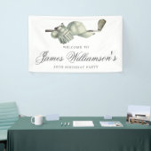 Golf Thema 30. Geburtstag Party Custom Willkommen Banner (Messeveranstaltung)