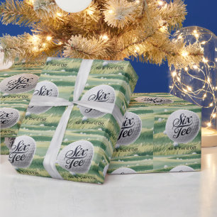 Golf-Thema 60 & Tee’d Off Geburtstagsfeier Geschenkpapier