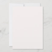 Golf-Thema Dunkelgrüne einfache moderne Hochzeit Save The Date (Rückseite)