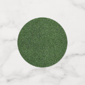 Golf-Thema Grün und Blau Konfetti (Klein Vorderseite)