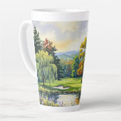 Golf-Thema Milchtasse (Linke Ecke)