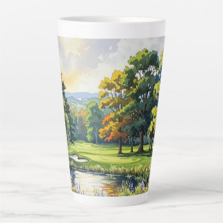 Golf-Thema Milchtasse