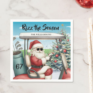 Golf Thema Rizz the Season 67 Name Serviette