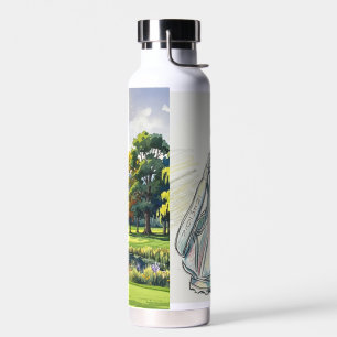 Golf Thema Trinkflasche