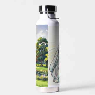 Golf Thema Trinkflasche