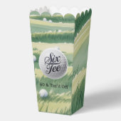 Golf Theme 60 & Tee’d Off Birthday Party  Geschenkschachtel (Vorderseite)