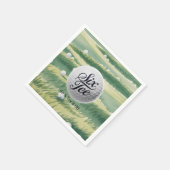 Golf Theme 60 & Tee’d Off Birthday Party  Serviette (Ecke)