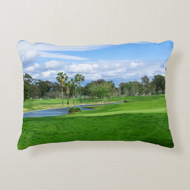 Golf Theme Accent Pillow Dekokissen (Vorderseite)