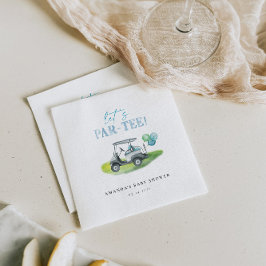 Golf Theme Baby Dusche Serviette