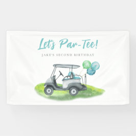 Golf Theme Birthday Banner