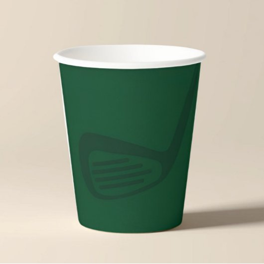 Golf Theme Birthday Party Drink Cups Pappbecher