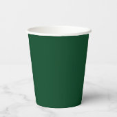 Golf Theme Birthday Party Drink Cups Pappbecher (Rückseite)