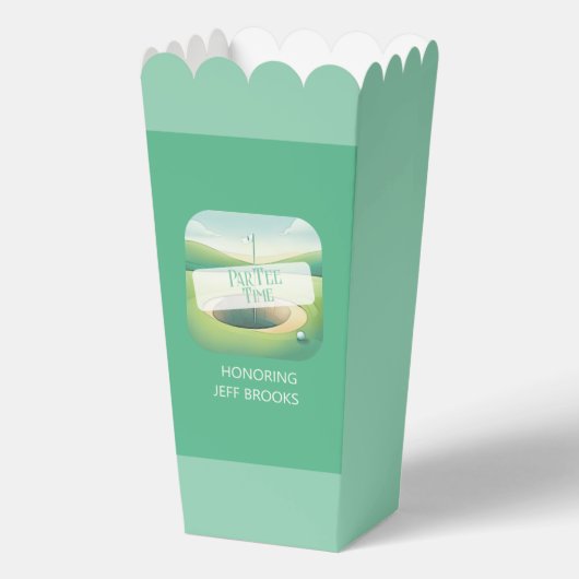 Golf Theme Fevor Box Geschenkschachtel (Rückseite)