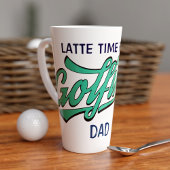 Golf Theme Funny Golfing Vater Grosse Latte Tasse