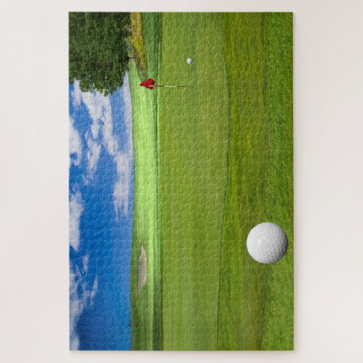 Golf Theme Jigsaw Puzzle (Vertikal)