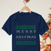 Golf Theme Merry Golfmas T - Shirt