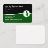Golf Theme Moderne Visitenkarten Visitenkarte (Vorne/Hinten)