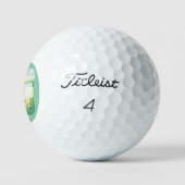 Golf Theme Par-T-Shirt Monogram Golf Balls Golfball (Logo)