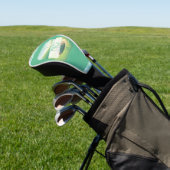 Golf Theme Par T-Shirt Monogram Headcover (In SItu)