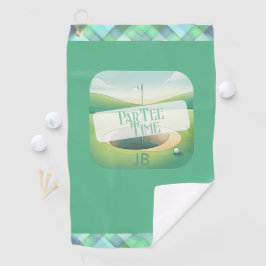 Golf Theme Par T-Shirt Personalisiert Golfhandtuch
