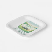 Golf Theme Party Pappteller (Gewinkelt)