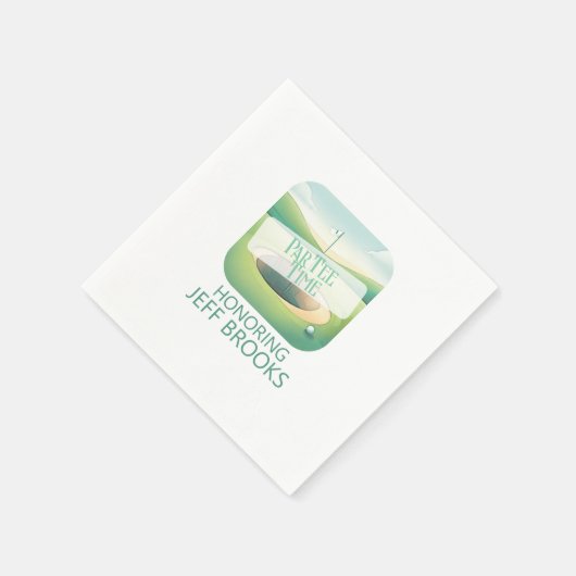 Golf Theme Party Serviette (Ecke)