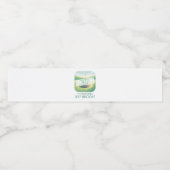 Golf Theme Party Wasserflaschenetikett (Einzelnes Label)