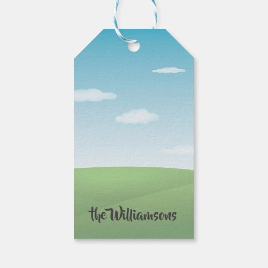 Golf Theme Rizz the Season 67 Name Geschenkanhänger (Rückseite)