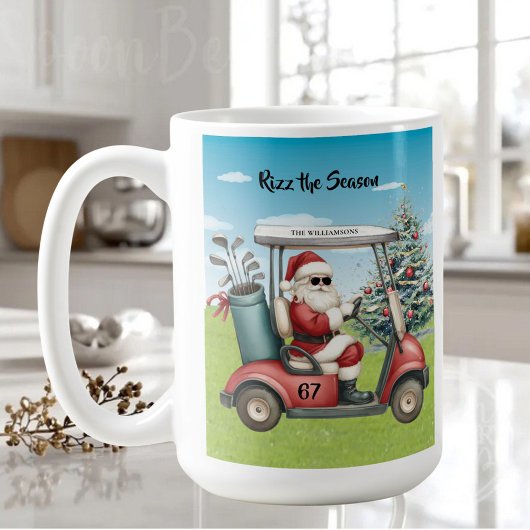 Golf Theme Rizz the Season 67 Name Kaffeetasse