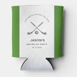 Golf Themed Bachelor Party Dosenkühler