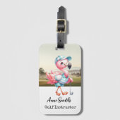 Golf-Themed Gepäckmarke: Ideal für Avid Golfers Gepäckanhänger (Vorderseite Vertikal)