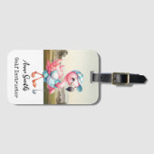 Golf-Themed Gepäckmarke: Ideal für Avid Golfers Gepäckanhänger (Vorderseite (Horizontal))