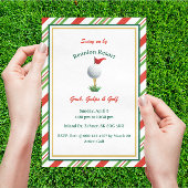 Golf-Themed Master-Party Einladung