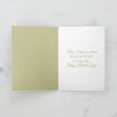 Golf Themed Mother's Day Card Karte (Innenseite)