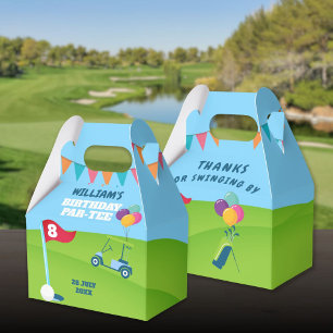 Golf-Themen-Geburtstagsfeier Partee Geschenkschachtel