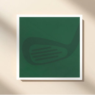 Golf-Themen-Geburtstagsservietten Serviette
