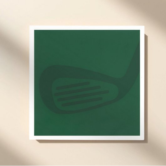 Golf-Themen-Geburtstagsservietten Serviette