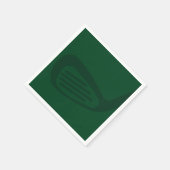 Golf-Themen-Geburtstagsservietten Serviette (Ecke)