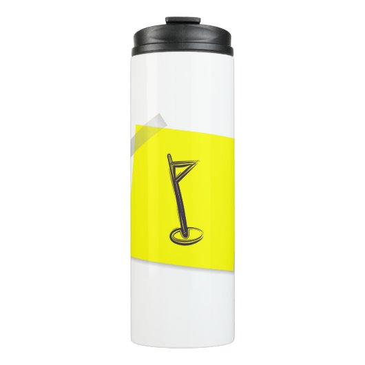 Golf Thermosbecher (Vorderseite)