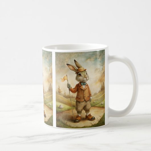 Golf-Tier-Kaffee-Tasse Kaffeetasse (Rechts)