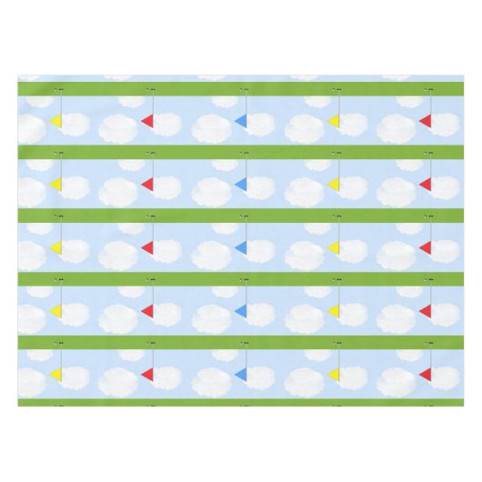Golf Tischdecke (Vorderseite (Horizontal))