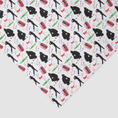 Golf-Toilettenpapier (Herren) Seidenpapier (Detail)