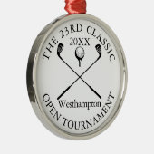 Golf Tournament Classic Event Award Ornament Aus Metall (Rechts)