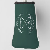 Golf Tournament Classic Event Emerald Green Headcover (Rotieren 90)