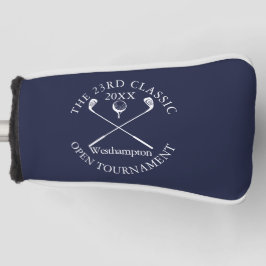 Golf Tournament Classic Event Navy Blue Headcover