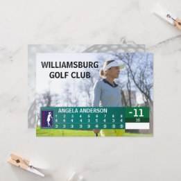 GOLF TOURNATION NIEDRIGER SCORE GOLFER AWARD EINLADUNG