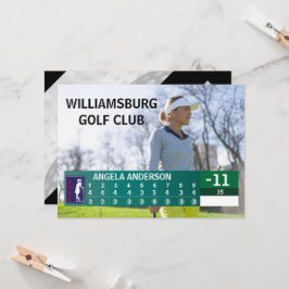 GOLF TOURNATION NIEDRIGER SCORE GOLFER AWARD EINLADUNG